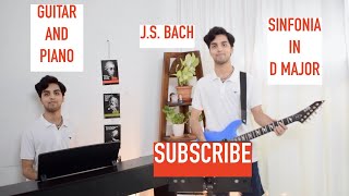 J.S. Bach- Sinfonias- Sinfonia 3- Guitar and Piano- BWV 789