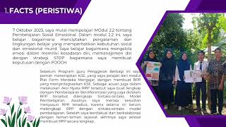 Jurnal Refleksi Pembelajaran Modul 2.2 Pembelajaran Sosial Emosional