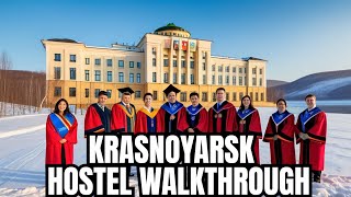 Hostel Tour : 20% Scholarships Available at Krasnoyarsk State Medical University #mbbsinrussia