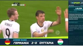 Germany vs Hungary 2-0 All Goals and Highlights - Friendly {4/6/2016}