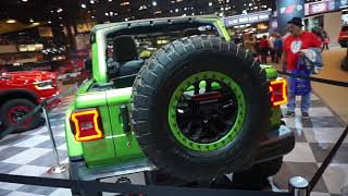 2018 Chicago Autoshow Jeep Wrangler (Mopar accessories)