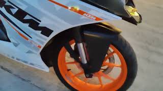 KTM RC 390 .  2015r. Обзор Видео Продажа мотоциклов из Японии Владивосток