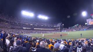 PLAYOFFS: 2014 WORLD SERIES GAME 4 Pablo Sandoval and Brandon Belt RBIs