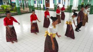 Senam Maumere TARI KREASI "6 Langkah Cuci Tangan"