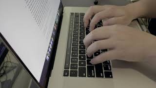 Apple Magic Keyboard Typing Test