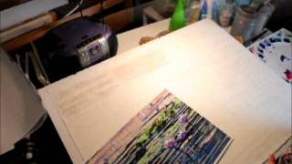 How to Paint a Waterlily Watercolor Demo Part 1 | Watercolour Painting