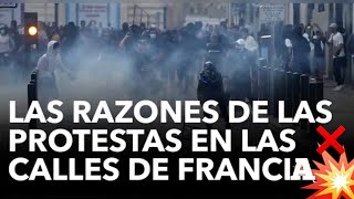 FRANCIA Casi UN MILLAR de DETENIDOS despliega 40,000 agentes en la CUARTA NOCHE