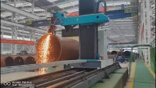 High performance CNC plasma pipe cutting machine