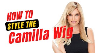 How to style the Camilla wig by Jon Renau - Step by step guide