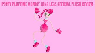 POPPY PLAYTIME MOMMY LONG LEGS OFFICIAL PLUSH REVIEW