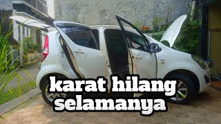 bagian paling cepat berkarat pada Suzuki splash