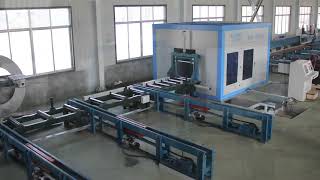 H beam coping machine