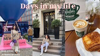 VLOG: Armani Beauty event, Easter, Central Park and the Hello Kitty Cafe