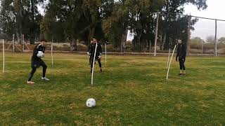 Entrenamiento de Arqueros Olimpo de Bahia Blanca 2023 Rondos 3 vs 1