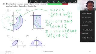 KALKULUS II: [Tutorial] Integral Lipat Dua dalam Koordinat Polar dan Aplikasi Integral Lipat Dua