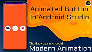 Button Animation android studio | how to make animation button in android studio | Android animation