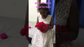 A  this video my teddy died