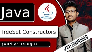 Java TreeSet Constructors in Telugu | Java TreeSet in Telugu | జావా