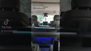 modifikasi interior hyundai Staria, pemasangan audio video entertainment