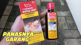 Review Minyak Urut Cap Dragon 60 ml, Minyak Gosok Super Hot