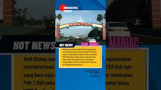 Disney Berhentikan 7.000 Karyawannya