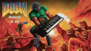 DOOM - The Imp's Song (E1M2) on vinage (Roland D-20) Synthesizer