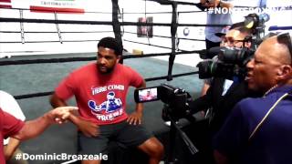 Dominic Breazeale ready for Anthony Joshua