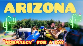 A day in the water | Salt Lake River Tubing AZ |