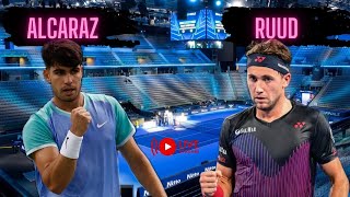 Carlos Alcaraz vs Casper Ruud | ATP Finals | LIVE TENNIS WATCHALONG