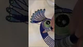 AGZ Peacock How To Color Instructions