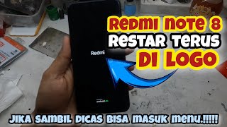 REDMI NOTE 8 RESTAR TERUS DI LOGO REDMI || SOLUSI REDMI NOTE 8 TIDAK BISA MASUK MENU