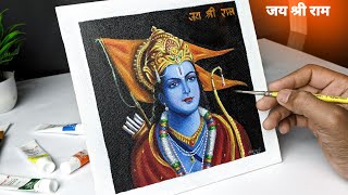 Shree Ram Acrylic Painting 🙏, Tutorial