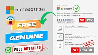 Get Genuine Microsoft 365 Apps for Lifetime Free | Microsoft 365 Apps for Enterprise