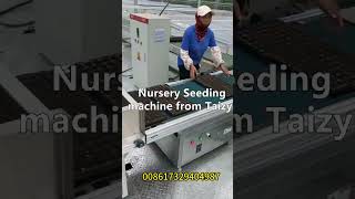 High efficiency Nursery seedling  machine with soil covering