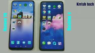 Compare speed test and camera Realme X VS Huawei Y9