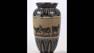 A Doulton Lambeth stoneware Vase