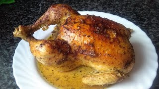 POLLO ASADO AL HORNO CON ESPECIAS / Esta receta siempre sale bien / Muy fácil y super sabroso.