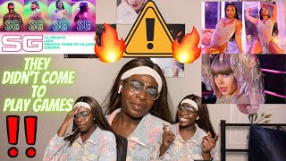 DJ Snake, Ozuna, Megan Thee Stallion, LISA of BLACKPINK - SG (Official Music Video) | Reaction!!