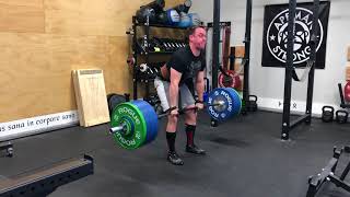 2/9/18 Deadlift 380x1 @9.5 ws 1/3