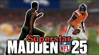 NFL Debut! | Madden 25 Superstar Mode #1