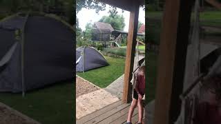 Summer 2020 garden camping