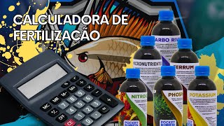 👉Calculadora para Fertilizante Líquido para Aquário Plantado - Pocket River