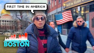 FIRST TIME IN AMERICA 🇺🇸✈️ |  From 10,000km in Pakistan to Boston, Massachusetts | USA Vlog