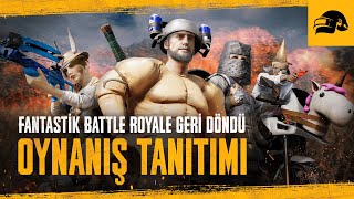 FANTASTİK BATTLE ROYALE GERİ DÖNDÜ - OYNANIŞ TANITIMI | PUBG TR