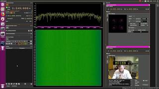 DATV Express Pluto SDR to Sdrangel RTL SDR Dongle (1.8 Msym/s)