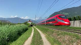 TRANSITI SULLA FERROVIA DEL BRENNERO. Laives (BZ), 04.06.2022