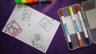 Cute Aesthetic Doodle Ideas for When You're Bored at School | Easy Beginner Doodles