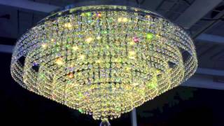 ItPl70 LED crystal chandelier by First Class Lighting LTD