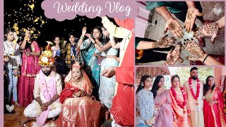 Finally ghar ai dulhan♥ | shadi me macha diya dhamaal 😍Indian wedding | haldi and mehandi shadi vlog