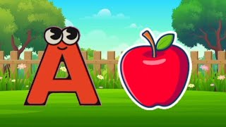 abcd cartoon video| A for Apple | phonics | preschool learning | kids education | little learners